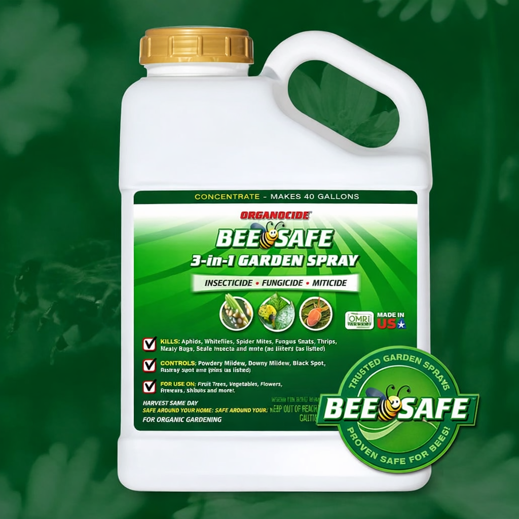 Organocide Bee Safe 3-in-1 Garden Spray 2.5 Gallon
