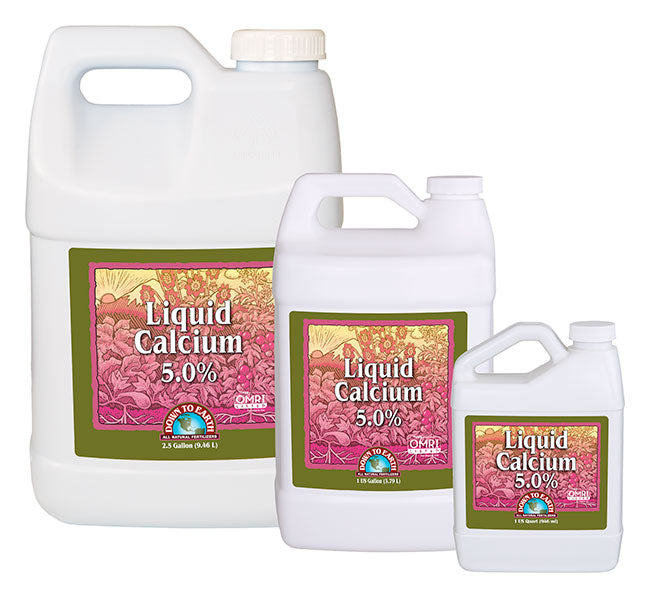 Down To Earth Liquid Calcium 5.0% 2.5 Gallon