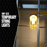 Southwire 100' Temporary String Light 12/3